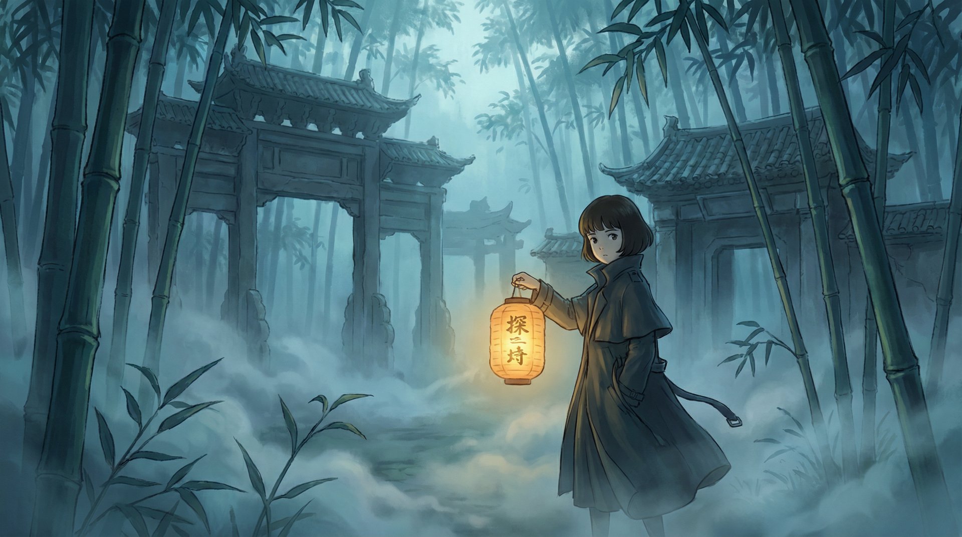 天美传媒精选动漫-竹林迷踪灯影探秘